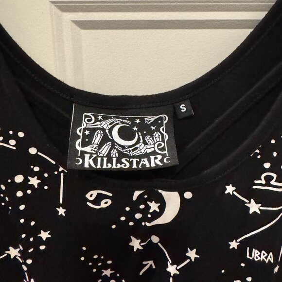 Killstar Milky Way Skater Dress - Picture 3 of 4